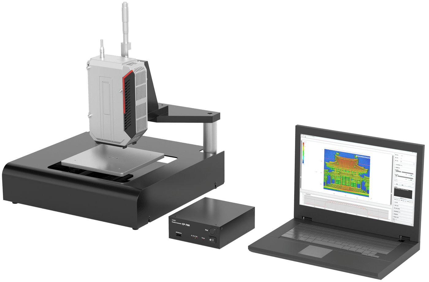 キーエンス社製　WI-5000シリーズ対応測定システムの画像